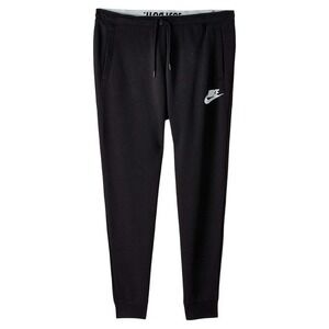 Nike Rally Women's Black Jogger Sweatpants Just Do It Logo Size Large